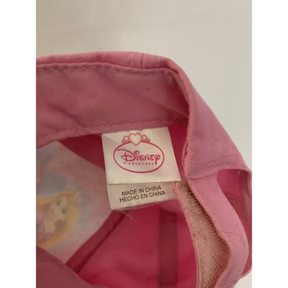 Disney Princesses Pink Graphic Strapback Adjustable Girls Hat Cap - Picture 4 of 4